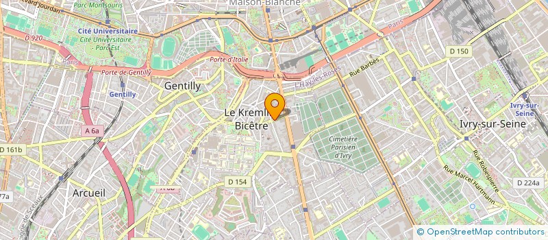 localisation de l'entreprise NGUYEN SCI FAMILIALE à KREMLIN BICETRE