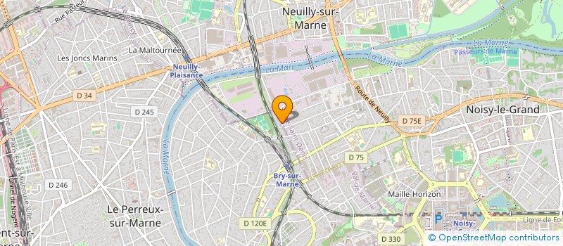 localisation de l'entreprise NGUYEN TOUSSAINT  NOISY-LE-GRAND