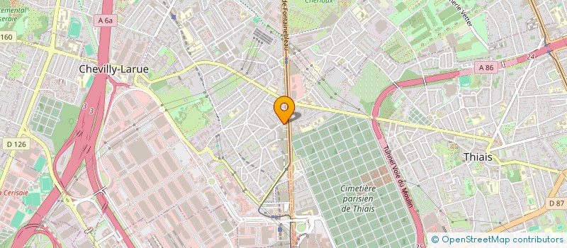 localisation de l'entreprise NGUYEN TRANSPORT  CHEVILLY-LARUE