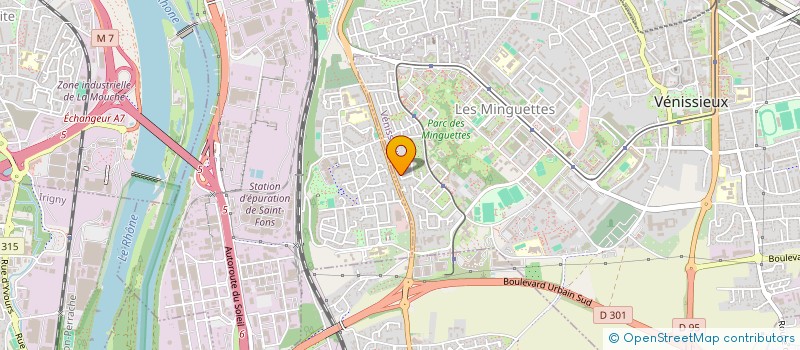 localisation de l'entreprise NGUYEN-VUONG  VENISSIEUX