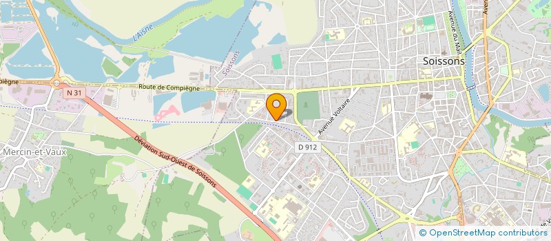 localisation de l'entreprise NGV à POMMIERS