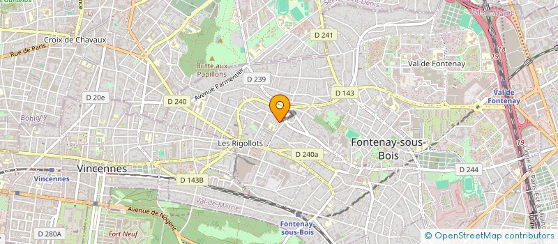 localisation de l'entreprise NGW ASSOCIES  FONTENAY-SOUS-BOIS