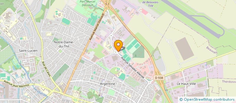 localisation de l'entreprise NGZ IMMO à PAU