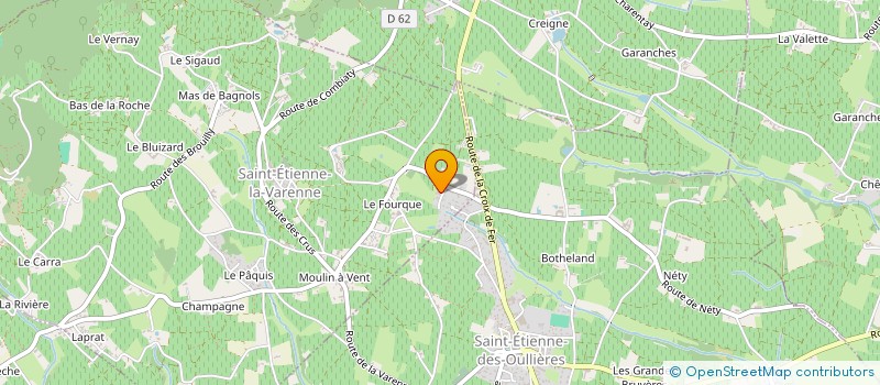 localisation de l'entreprise NH  SAINT-ETIENNE-LA-VARENNE