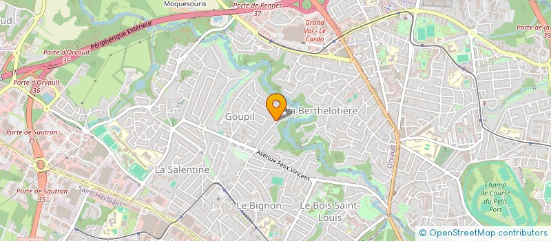 localisation de l'entreprise NH ASSOCIATION à ORVAULT