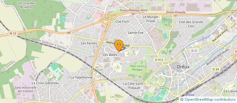 localisation de l'entreprise NH BATIM BTP  SAINT-DENIS
