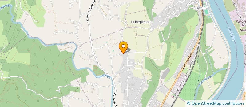 localisation de l'entreprise NH & CO PROPRETE  CHARMES-SUR-RHONE