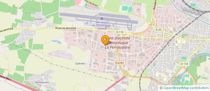 localisation de l'entreprise NH CUISINES à CARCASSONNE
