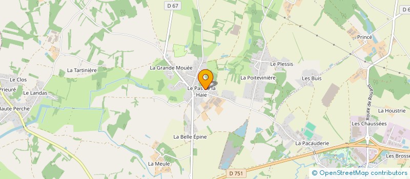 localisation de l'entreprise NH DISTRIBUTION  CHAUMES-EN-RETZ