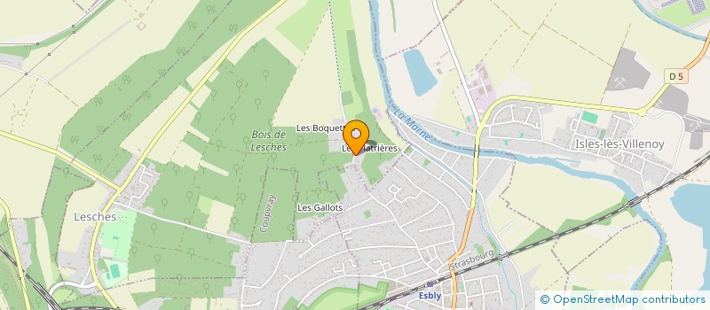 localisation de l'entreprise NH ENERGIE  LESCHES
