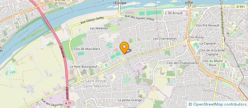 localisation de l'entreprise NH FINANCES à SAINT-PRYVE-SAINT-MESMIN