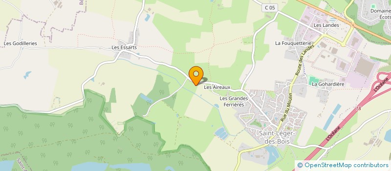 localisation de l'entreprise NH HABITAT  SAINT-GEORGES-SUR-LOIRE