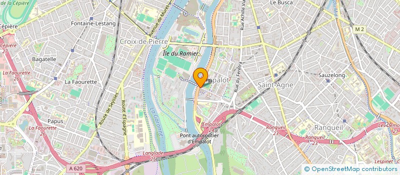 localisation de l'entreprise NH HOLDING  TOULOUSE