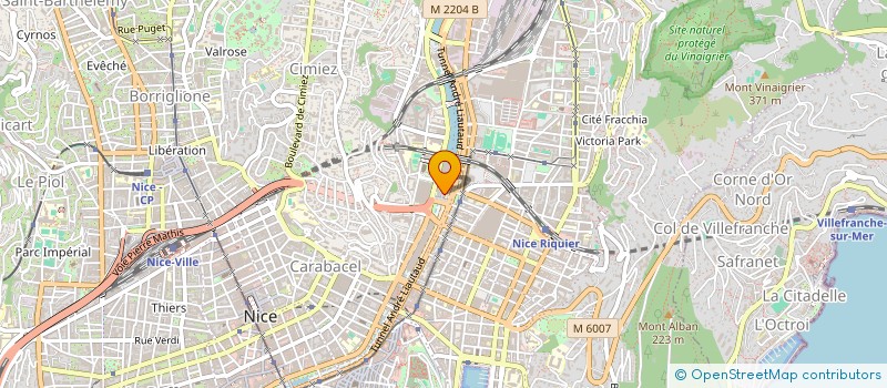 localisation de l'entreprise NH HOTELES FRANCE à NICE