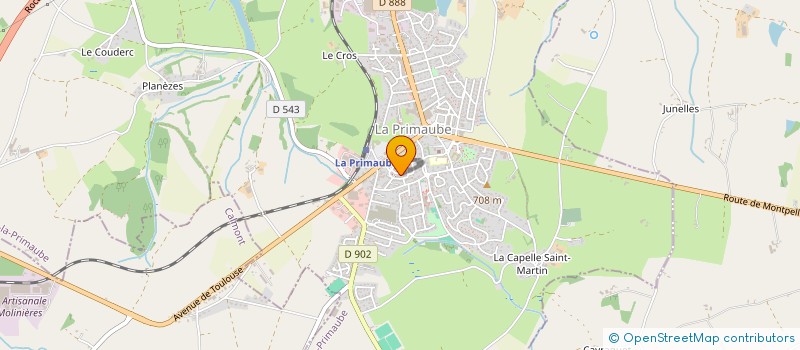 localisation de l'entreprise NH LUC LA PRIMAUBE 12  LUC-LA-PRIMAUBE