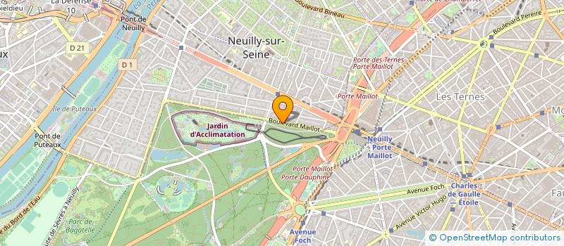 localisation de l'entreprise NH PARTICIPATIONS à NEUILLY-SUR-SEINE