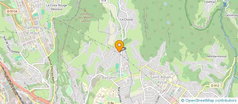 localisation de l'entreprise NH PLOMBERIE  CHAMBERY