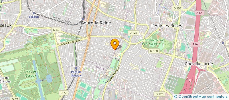 localisation de l'entreprise NH RENOV  BOURG-LA-REINE