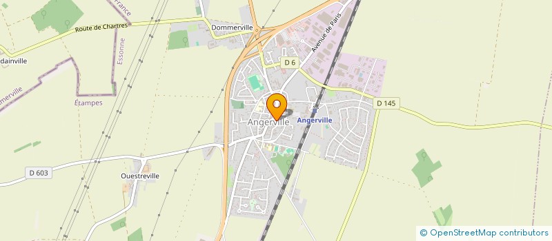 localisation de l'entreprise NH RENOVATION  ANGERVILLE