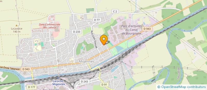 localisation de l'entreprise NH VITICULTURE  ROUVRAY