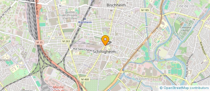 localisation de l'entreprise NH3 SERVICES à SCHILTIGHEIM