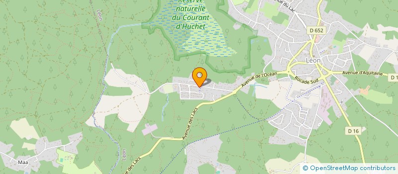 localisation de l'entreprise NH4 CONSULTING  LEON