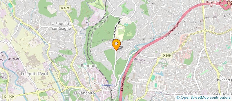 localisation de l'entreprise NH5 à MOUGINS