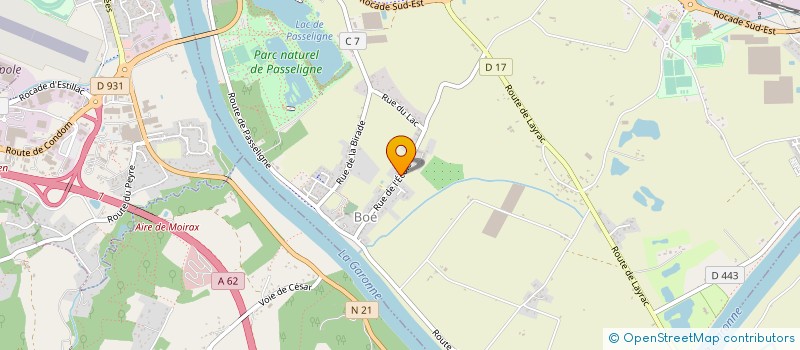 localisation de l'entreprise NHA  BOE