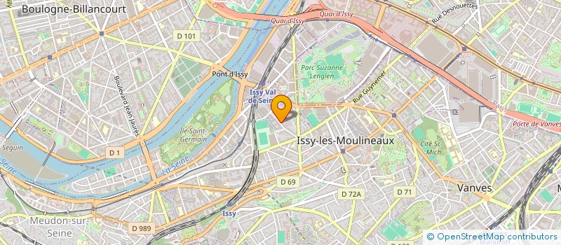 localisation de l'entreprise NHA CAP à ISSY-LES-MOULINEAUX