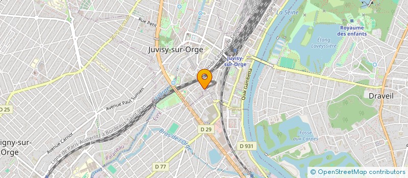 localisation de l'entreprise NHA91  JUVISY-SUR-ORGE