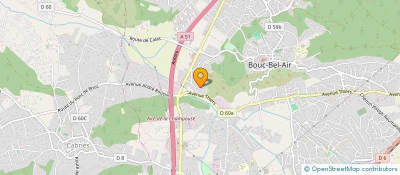 localisation de l'entreprise NHAA HOLDING à BOUC-BEL-AIR