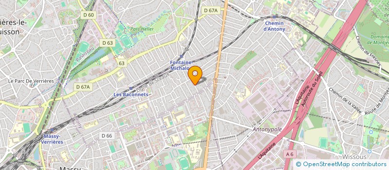 localisation de l'entreprise NHB-ONLINE à ANTONY