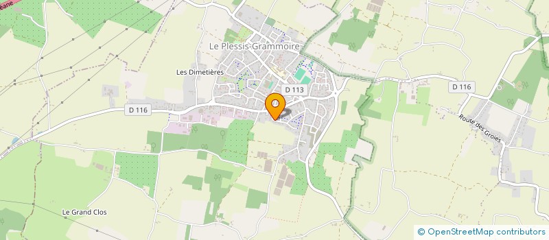 localisation de l'entreprise NHC  LE PLESSIS-GRAMMOIRE