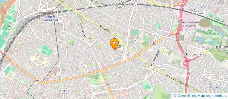 localisation de l'entreprise NHC - NOUVEL HORIZON CONCEPT à ANGERS