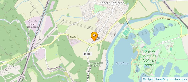 localisation de l'entreprise NHC2L  ANNET-SUR-MARNE