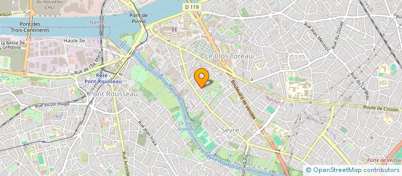 localisation de l'entreprise NHCI à NANTES