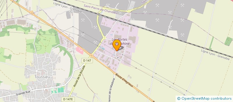 localisation de l'entreprise NHCI  SAINT-PIERRE-DE-CHANDIEU