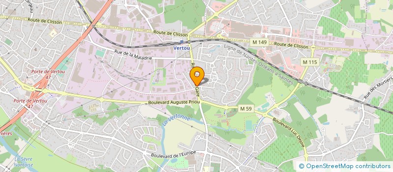 localisation de l'entreprise NHCO à VERTOU