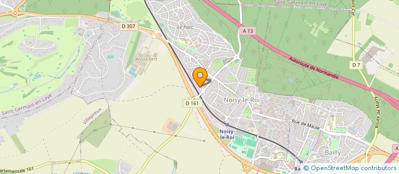 localisation de l'entreprise NHD  NOISY-LE-ROI