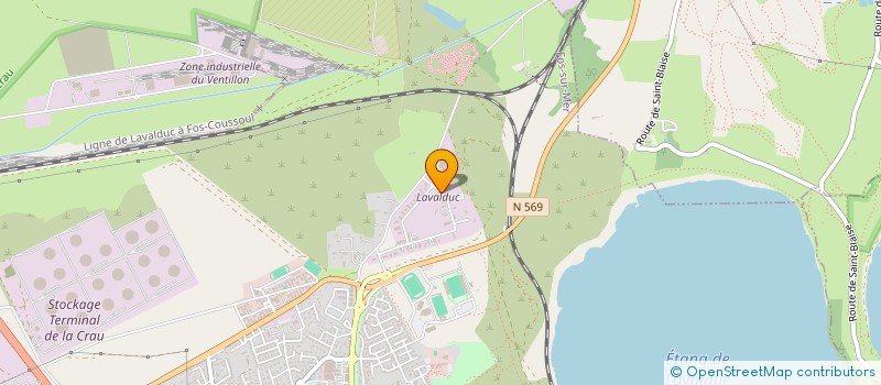 localisation de l'entreprise NHE LAVALDUC  FOS-SUR-MER