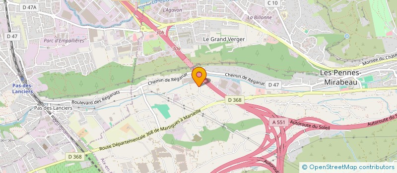 localisation de l'entreprise NHE RENT SAS à LES PENNES MIRABEAU