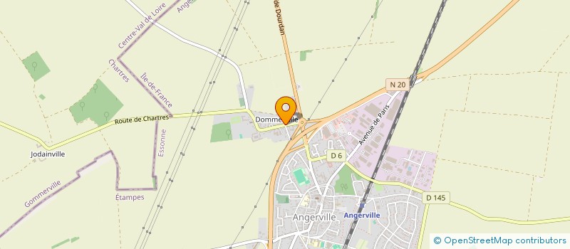 localisation de l'entreprise NHEMIXT  ANGERVILLE