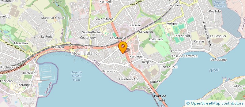 localisation de l'entreprise NHI FIBRE à LE RELECQ-KERHUON