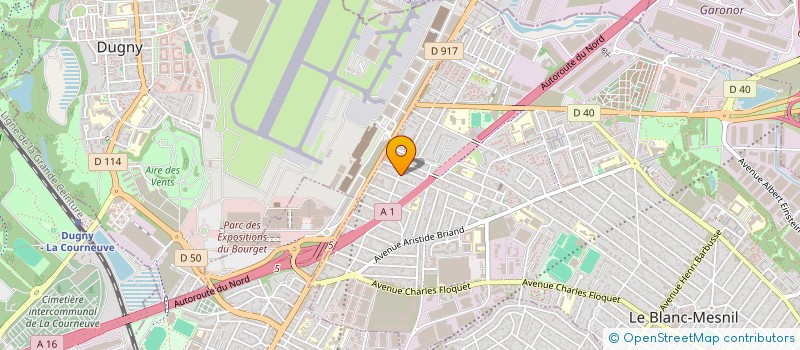 localisation de l'entreprise NHILK à LE BLANC-MESNIL