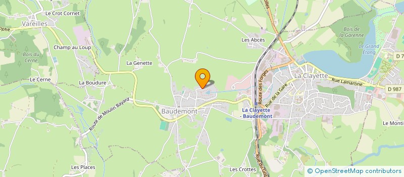 localisation de l'entreprise NHIM FRANCE BAUDEMONT à BAUDEMONT