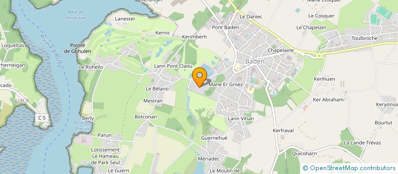 localisation de l'entreprise NHK à BADEN