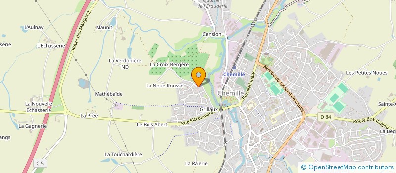 localisation de l'entreprise NHK INVEST  CHEMILLE-EN-ANJOU