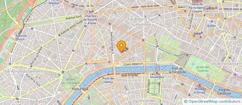 localisation de l'entreprise NHK PARIS  PARIS