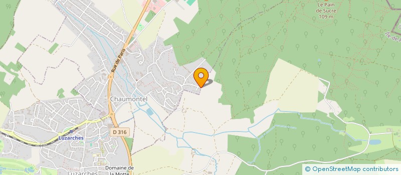 localisation de l'entreprise NHL  CHAUMONTEL