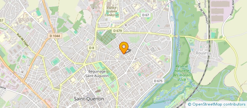 localisation de l'entreprise NHL à SAINT-QUENTIN